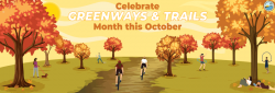 October is Greenways and Trails month